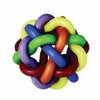 Nobbly Wobbly Rubber Dog Ball 4In
