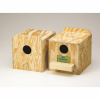 Wood Nesting Box Finch Type Regular
